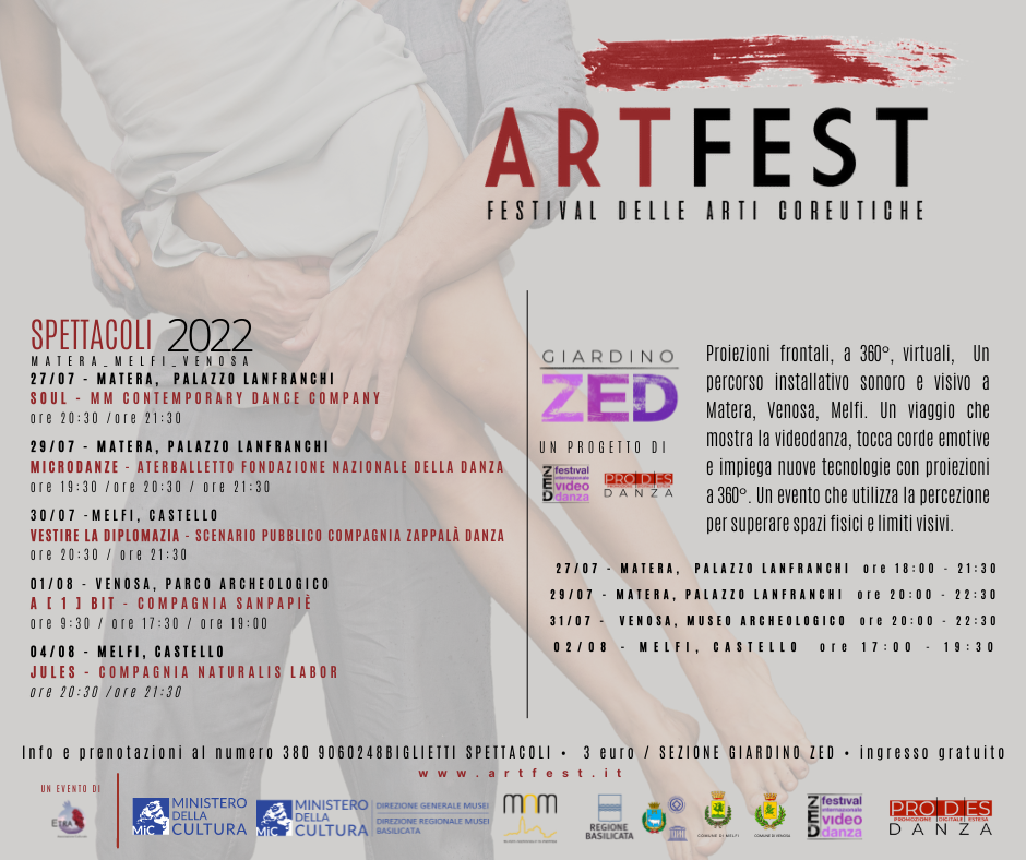 ARTFEST. Festival delle Arti Coreutiche